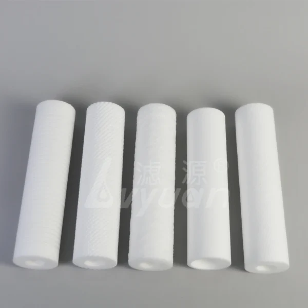 10 20 30 40 inch pp sediment melt blown filter water cartridge for industrial filtration