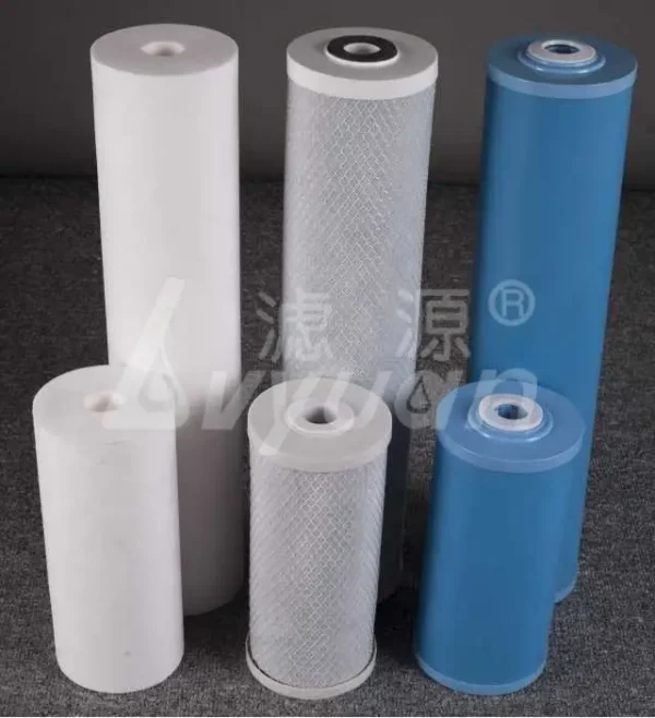 5 micron PP 20 inch jumbo filter cartridge for Activated Carbon Block UF membrane Pleated Sediment water filter cartridges