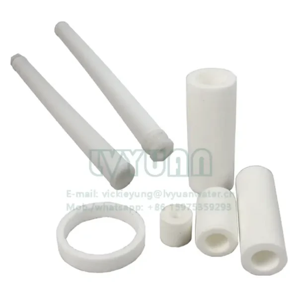 Cylinder Micron Porous Sintered PTFE Water Filter