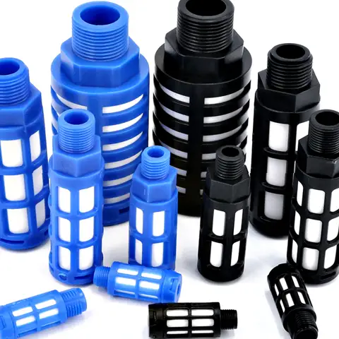 Exhaust Air Line Silencer spillover-prevention filters for discharge liquid bag