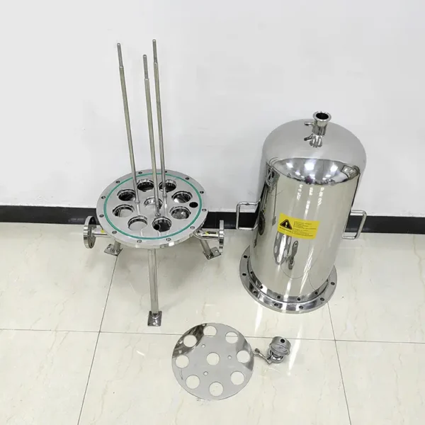 High-Performance Sanitary Filter Housings in Stainless Steel