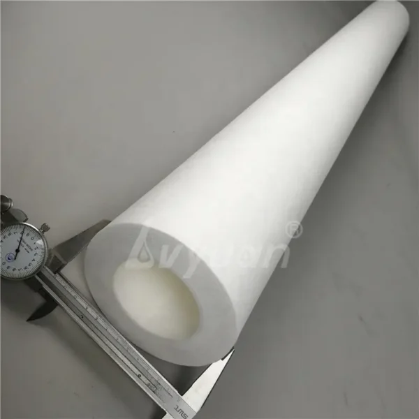 Large Diameter 152mm High Flow Polypropylene Melt Blown Coreless filter cartridge for liquid treatment Pre-filtration