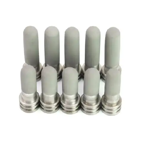 OEM micro 316 Stainless Steel Filter cartridge Sintered metal powder filter element OEM micro 316 Stainless Steel Filter cartridge Sintered metal powder filter element