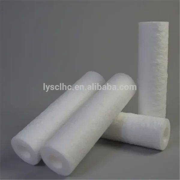PP Spun Broad Groove Filter Cartridge with 10 20 30 40 inch element