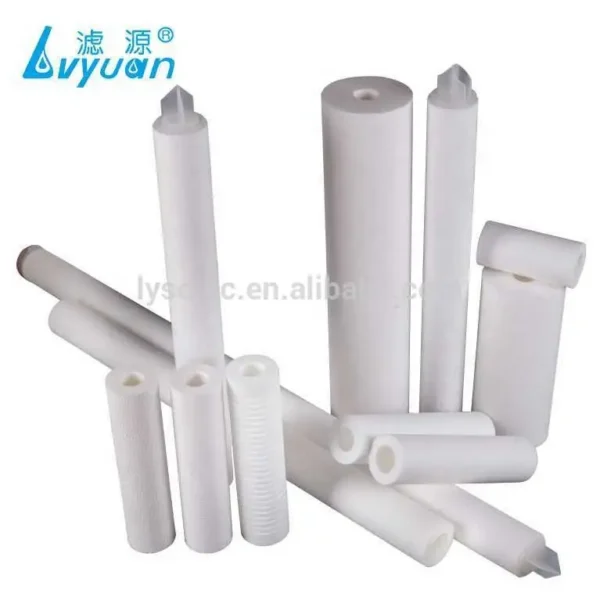 Polyspun PP sediment filter water 1 5 20 micron bonded cartridge for standard unconventional