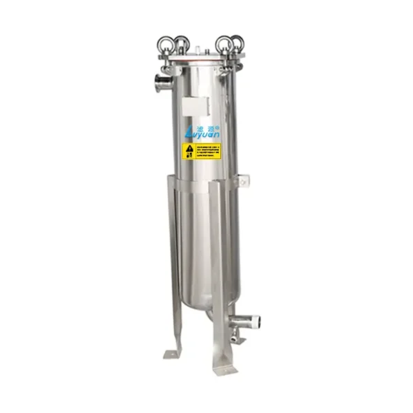 Stainless Steel SS304 316L Single Bag Filter Housing