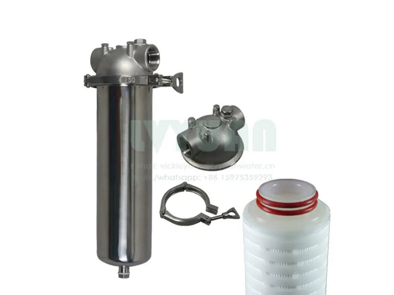 10 Inch Stainless Steel Filter Housing China Manufacturer Lvyuan 3 Stainless Steel Filter Housing