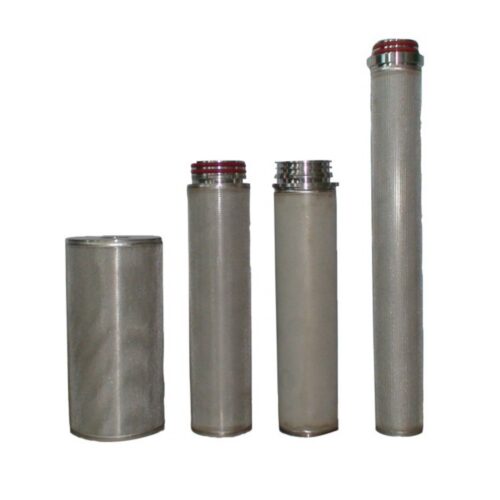 Industrial High Pressure Metal Filter Cartridges Stainless Steel Cartridge