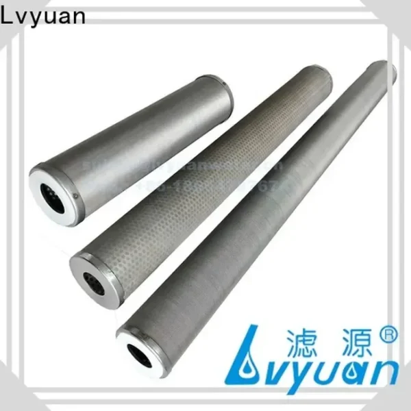 Lvyuan Stainless Steel Sintered Filter Cartridge Lvyuan Stainless Steel Sintered Filter Cartridge