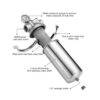 Stainless Steel Water Filter Housing Stainless Steel Water Filter Housing