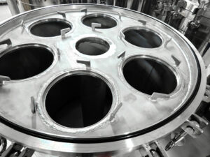 Einrichtung von Filtergehäusen für Endprodukt-Filtrationsanlagen in Brauereien