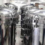 Einrichtung von Filtergehäusen für Endprodukt-Filtrationsanlagen in Brauereien