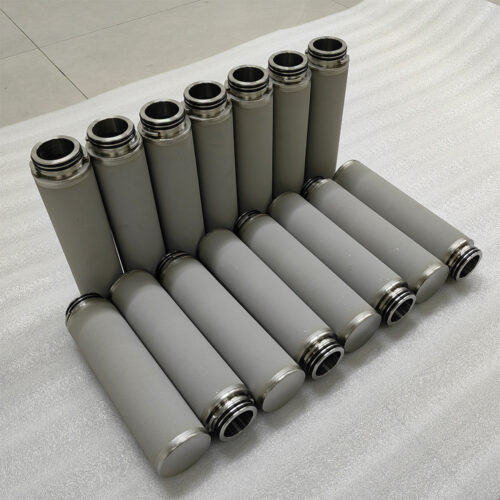 Industrielle Filterpatrone aus Sintermetall mit 226-Anschluss Industrielle Filterpatrone aus Sintermetall mit 226-Anschluss