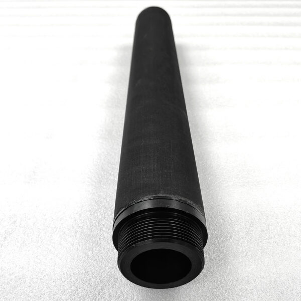 Abgasfilter-Schalldämpfer aus gesintertem, porösem Kunststoff mit Gewindeanschluss Abgasfilter-Schalldämpfer aus gesintertem, porösem Kunststoff mit Gewindeanschluss