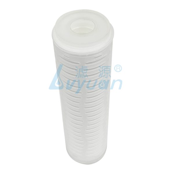 10-Zoll-Sedimentfilterpatrone mit Faltenfilter (2) 10-Zoll-Sedimentfilterpatrone mit Faltenfilter (2)