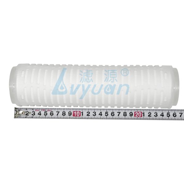 10-Zoll-Sedimentfilterpatrone mit Faltenfilter (5) 10-Zoll-Sedimentfilterpatrone mit Faltenfilter (5)