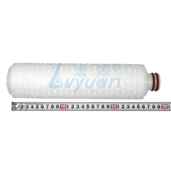 Wasserfilterpatrone mit plissierter Fasermembran (3)