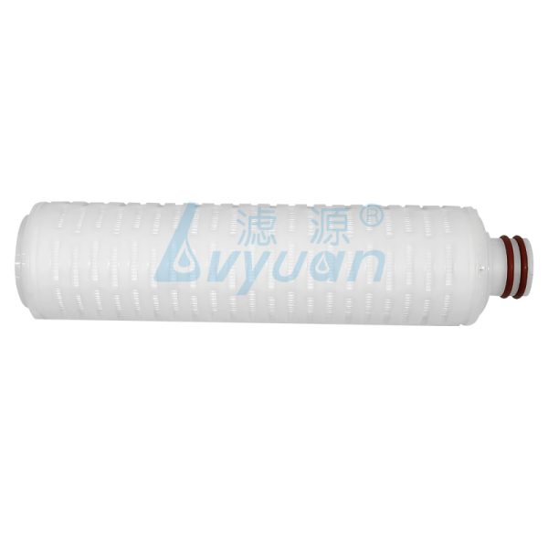 Wasserfilterpatrone mit plissierter Fasermembran (5)