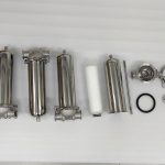 Verfahren zur hydrostatischen Prüfung neuer Filtergehäuse